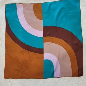 Women's / Unisex Scarf Vintage Fashion Color Block Graphic Square Japan